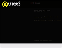 Tablet Screenshot of alfano.com